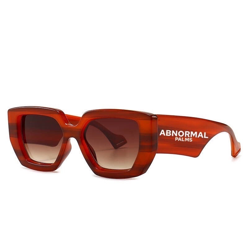 Logo Detail Square Frame Sunglasses UNISEX